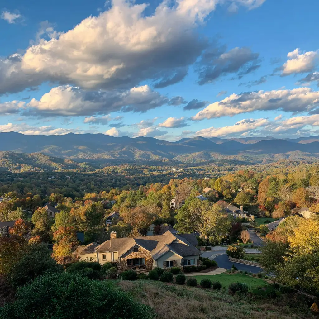 West Asheville Mountains