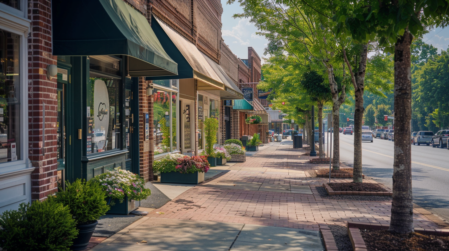 Downtown Hendersonville, NC